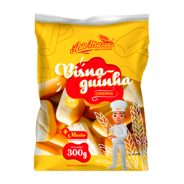 Bisnaguinha Original 300g - Arte Massas