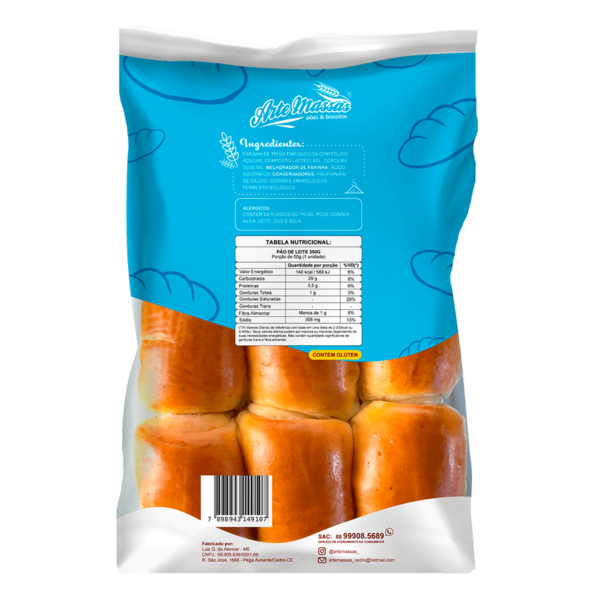 Pão de Leite 350g - Arte Massas - Image 2